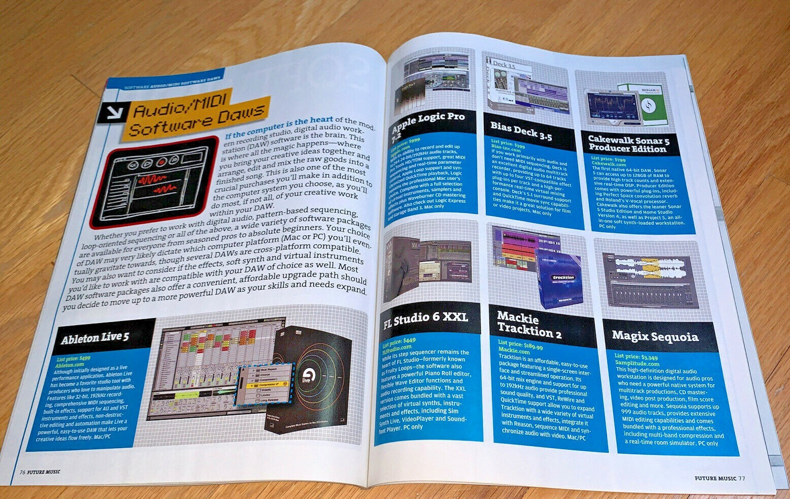 June 2006 FUTURE MUSIC MAGAZINE BUYER’S GUIDE