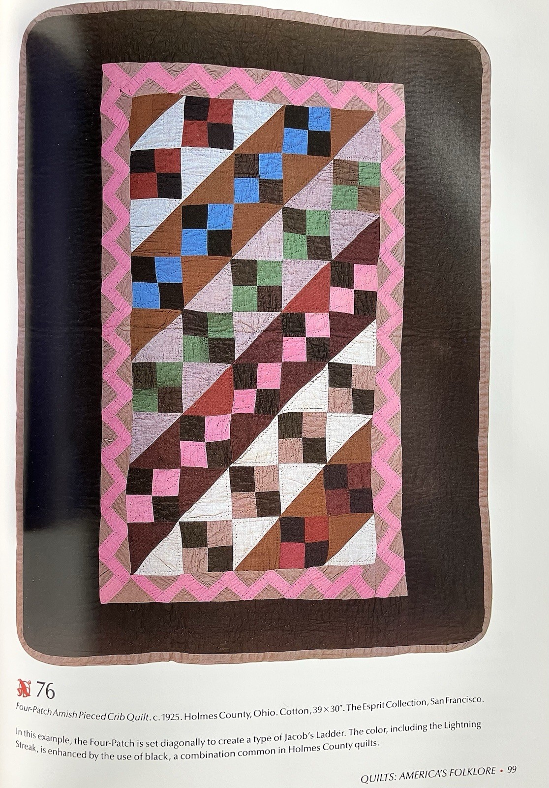Vintage Coffee Table Book 1987 America’s Glorious Quilts 10”x14” 6 lbs 320 Pgs
