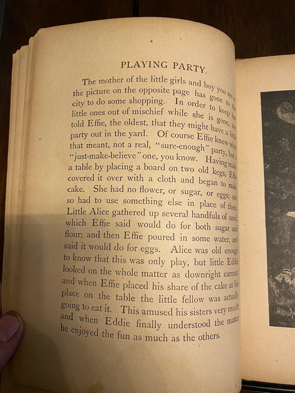Antique 1892 Happy Holidays Book – Donohue Henneberry & Co. Chicago Hardcover