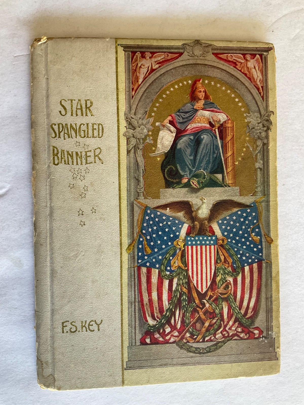 1907 Cupples and Leon STAR SPANGLED BANNER Book Francis Scott Key FREE SHPG