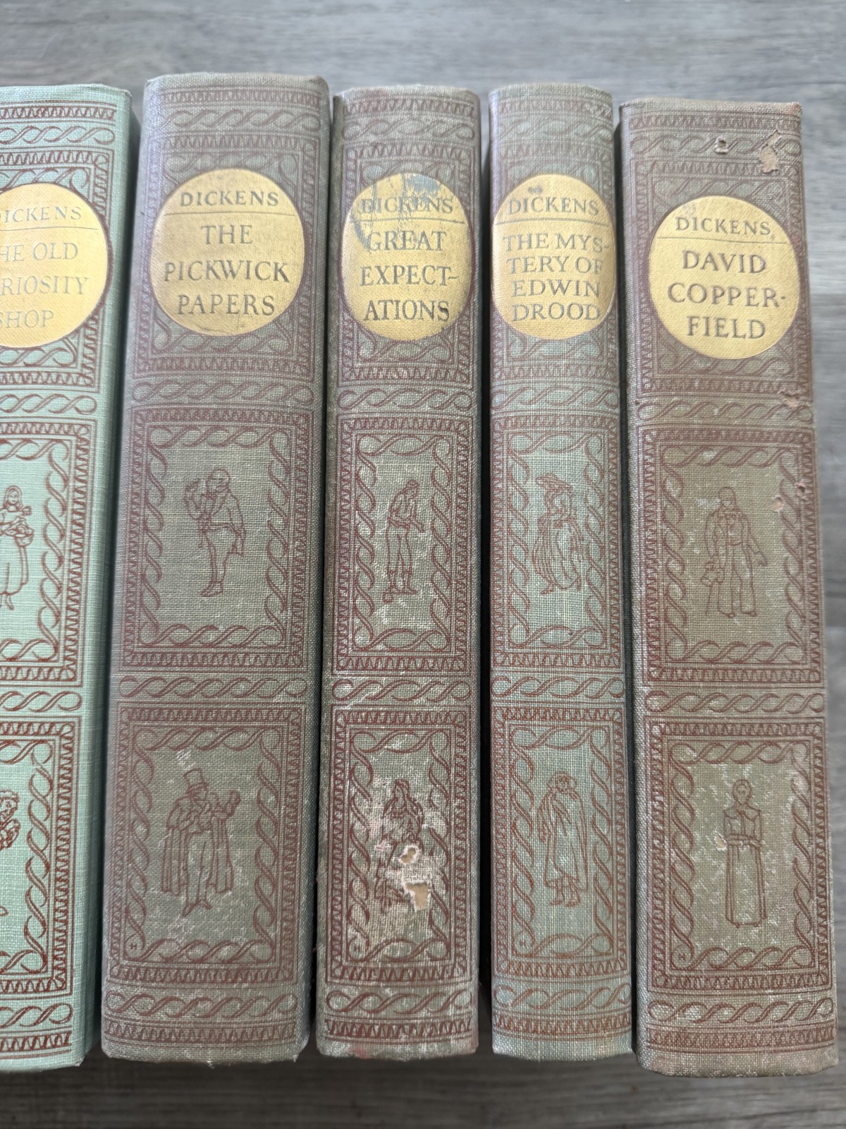 Lot of 10 Charles Dickens Heritage Press Hardcover Book Lot