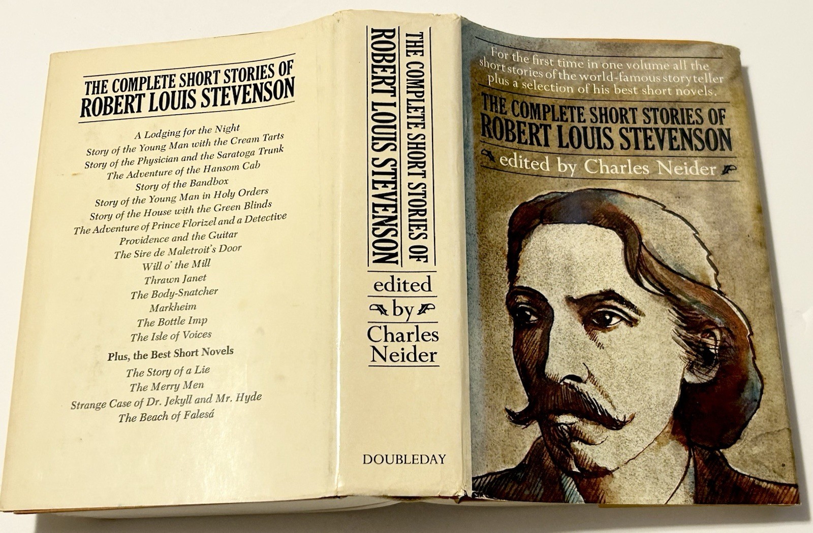 Complete Short Stories Robert Louis Stevenson 1969 Hardcover Book Club DJ Neider