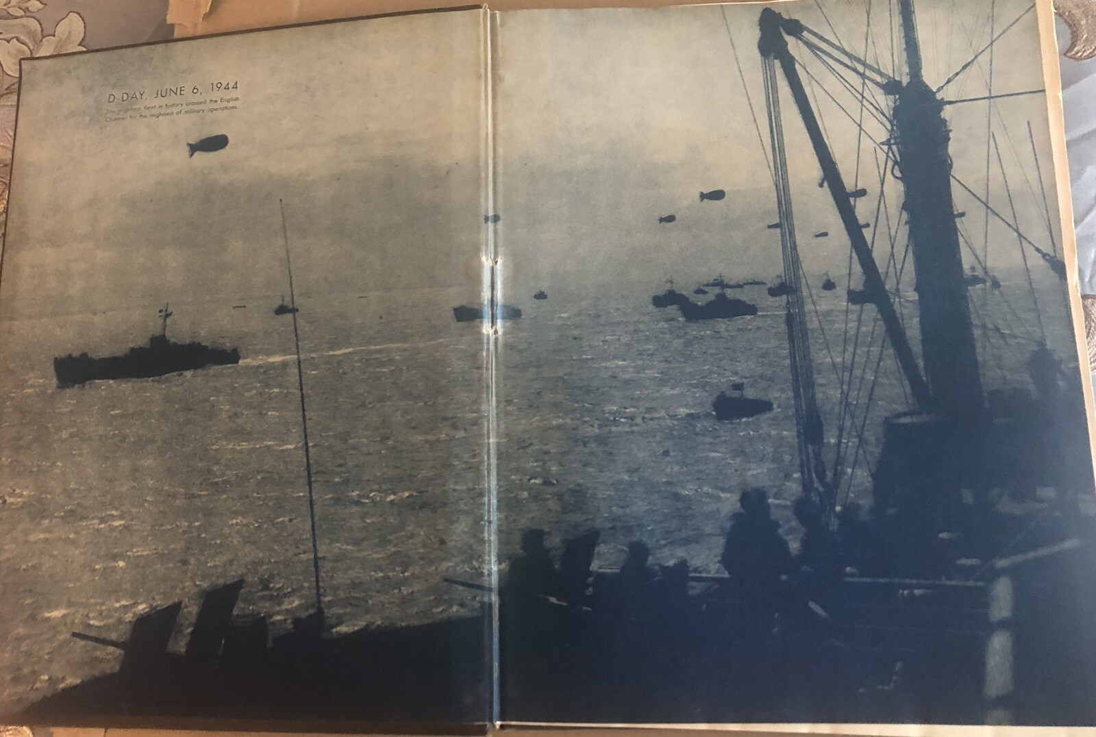 Collier’s Photographic History of World War II 1946 Hardcover WWII Photo Book