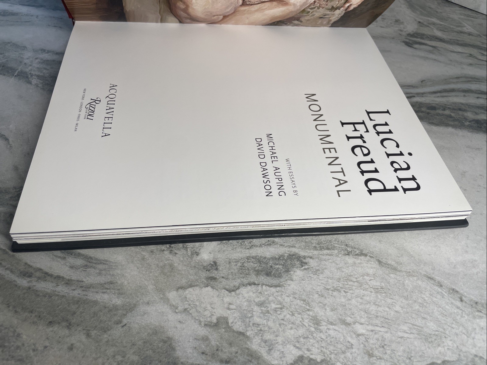 Lucian Freud Monumental HC DJ 2019 Acquavella