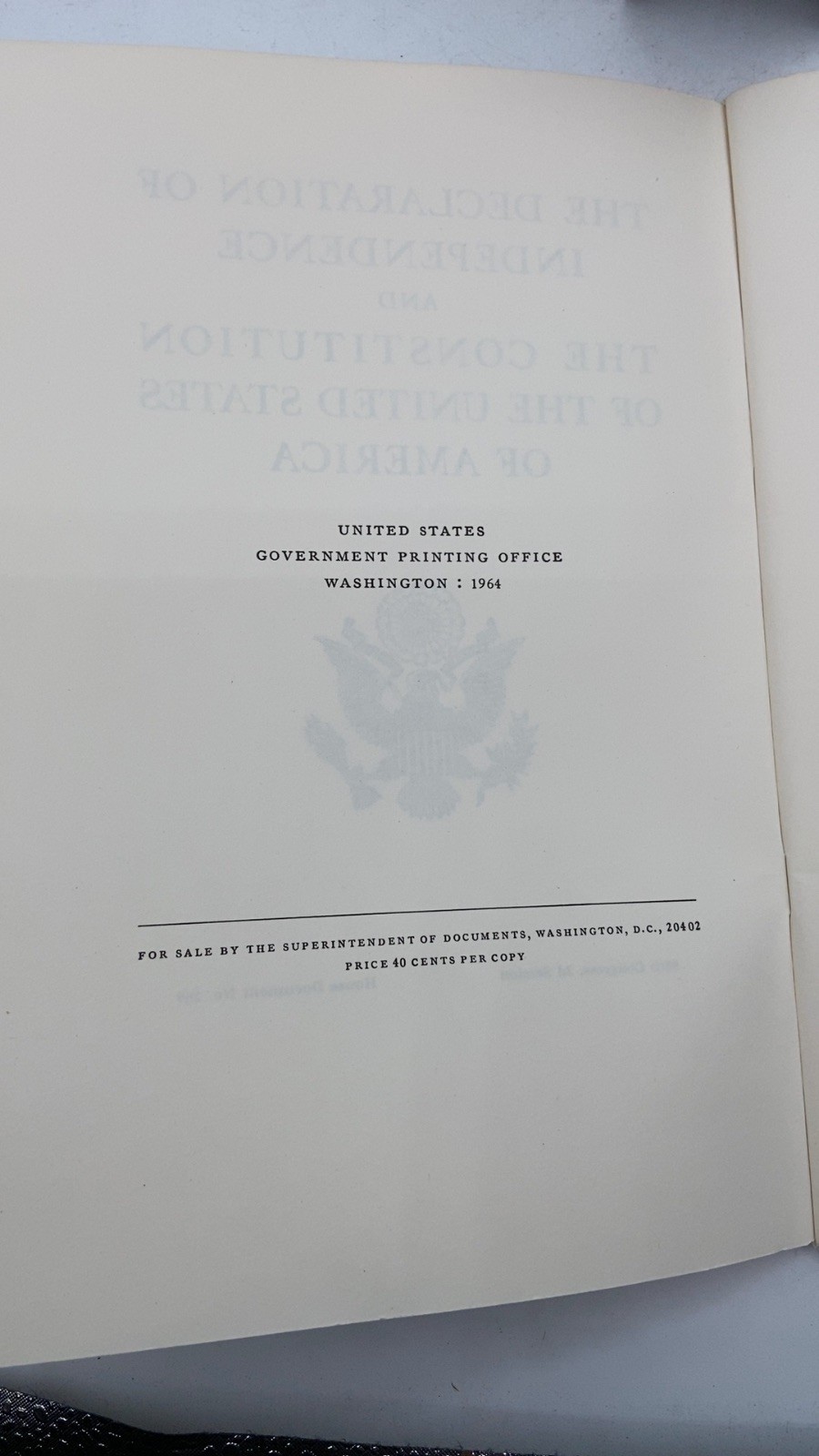 The Declaration of Independence and The Constitution of the United States of …