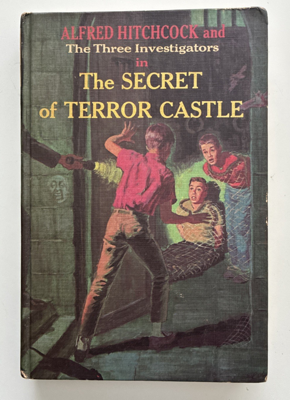 VTG The Secret of Terror Castle Alfred Hitchcock Three Investigators Lot 2 Books