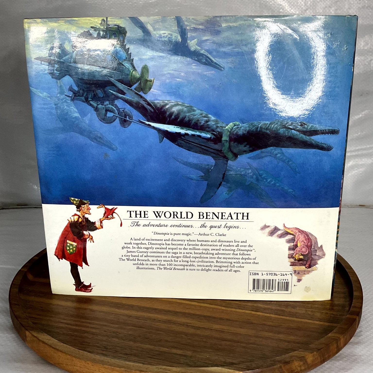 Dinotopia The World Beneath James Gurney 1995 1st Edition Illustrated Fantasy