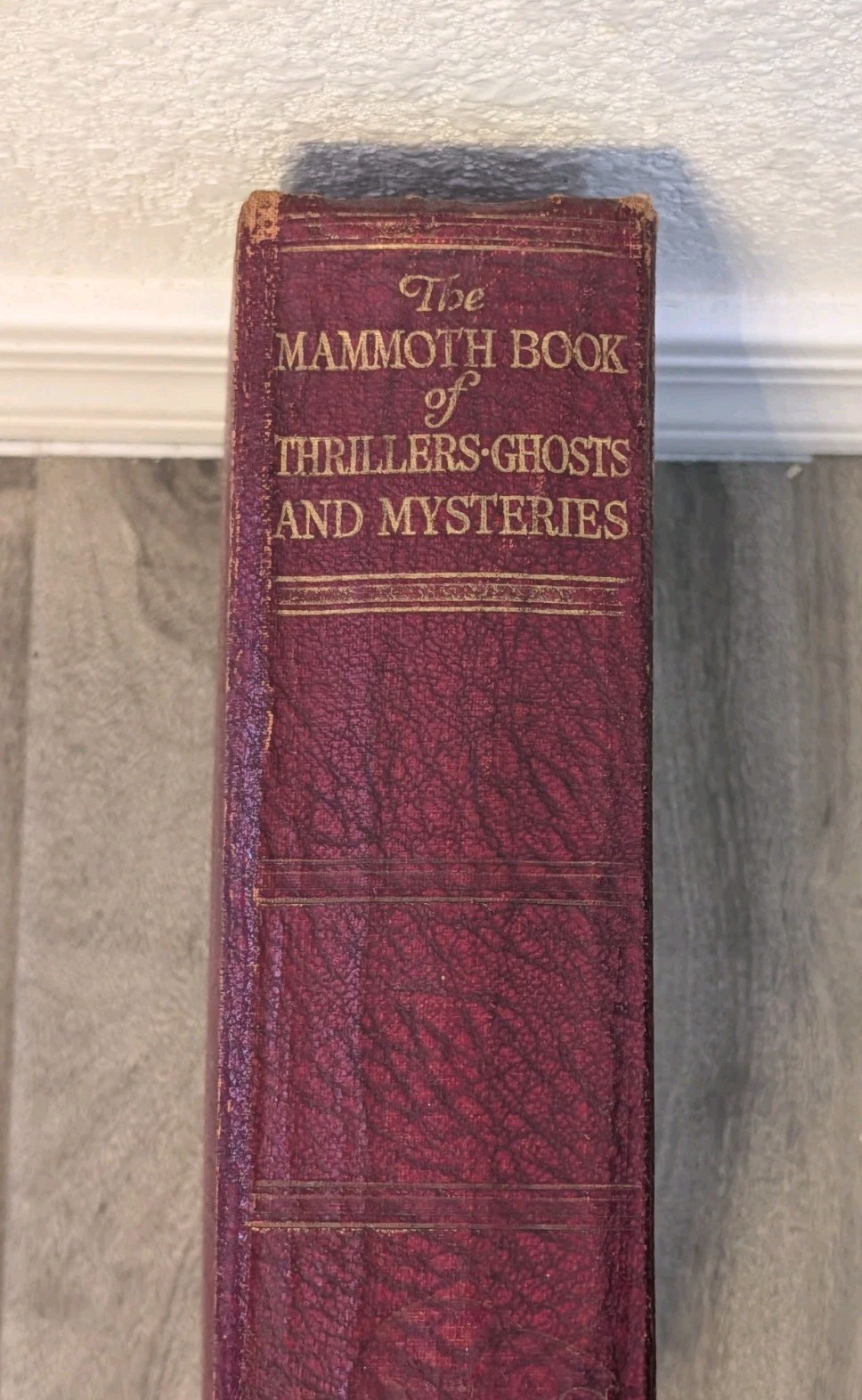 Antique Book 1936 Mammoth Book of Thrillers Ghosts & Mysteries 1st Edition HB