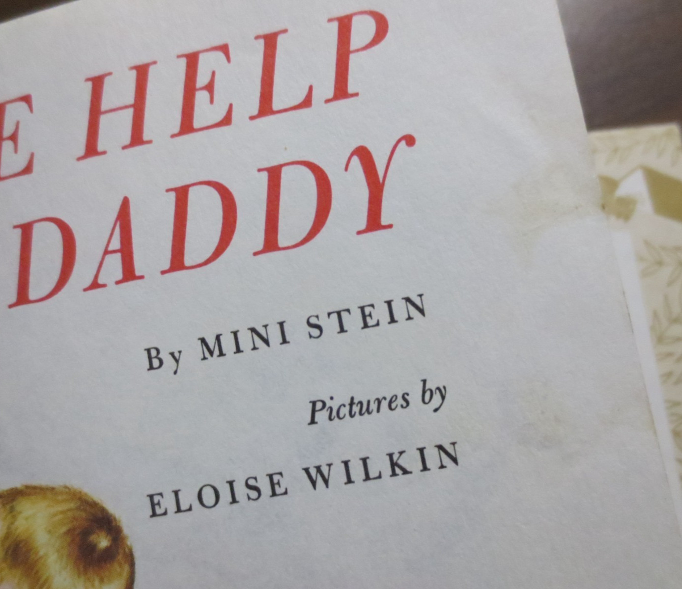 WE HELP MOMMY + WE HELP DADDY Vintage Hardcover Eloise Wilkin LOT of 2 Kids Bks