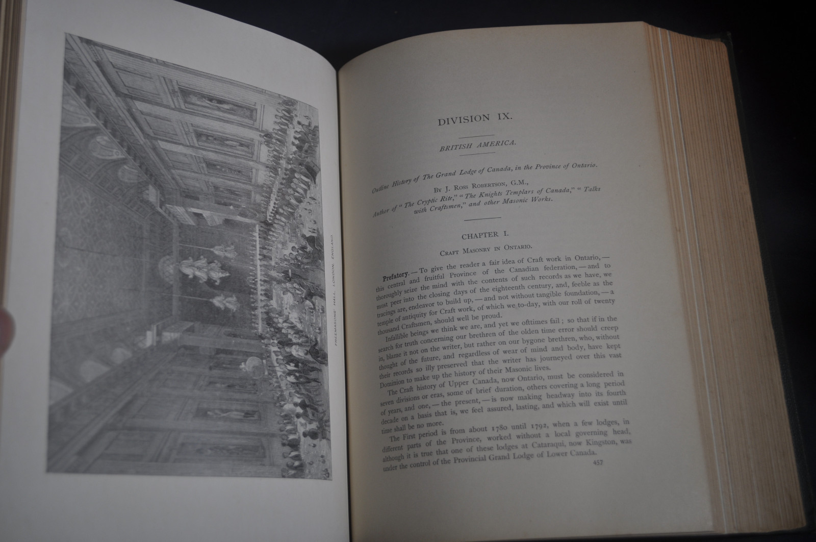1891 History of the Ancient & Honorable Fraternity of Free & Accepted Masons