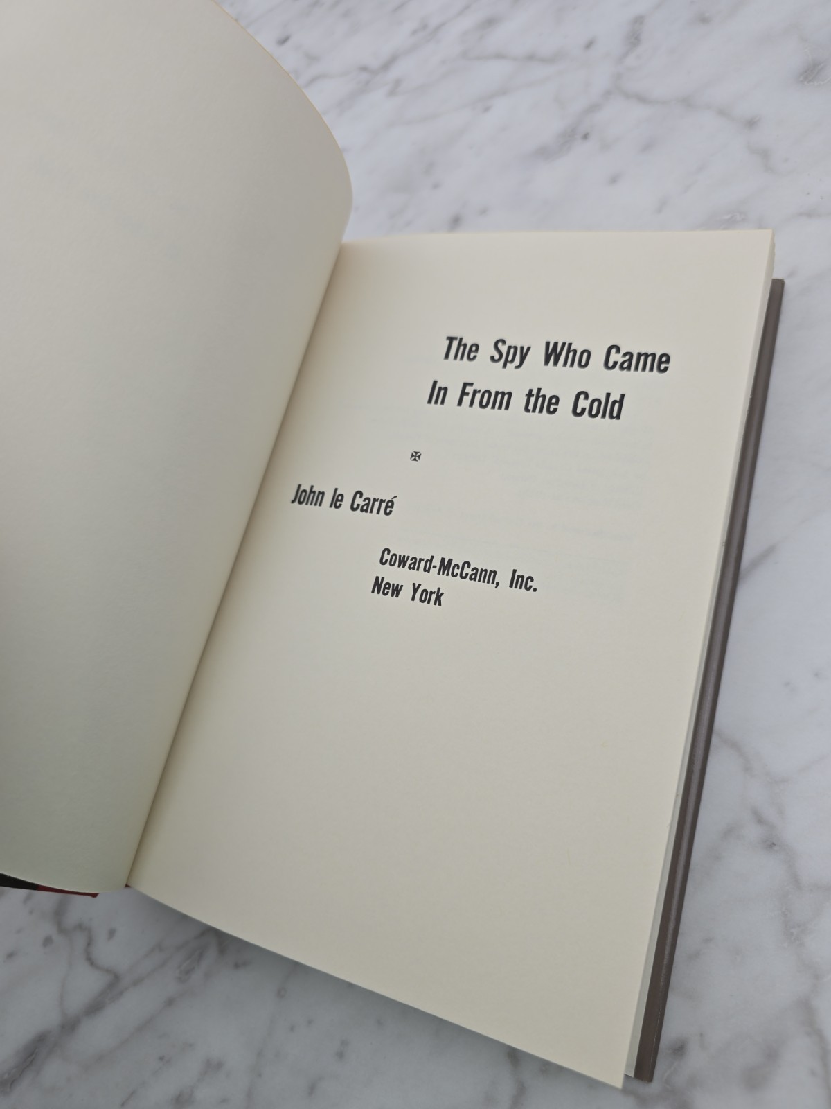 1964 1st US – The Spy Who Came In From The Cold HC/DJ John Le Carre Espionage
