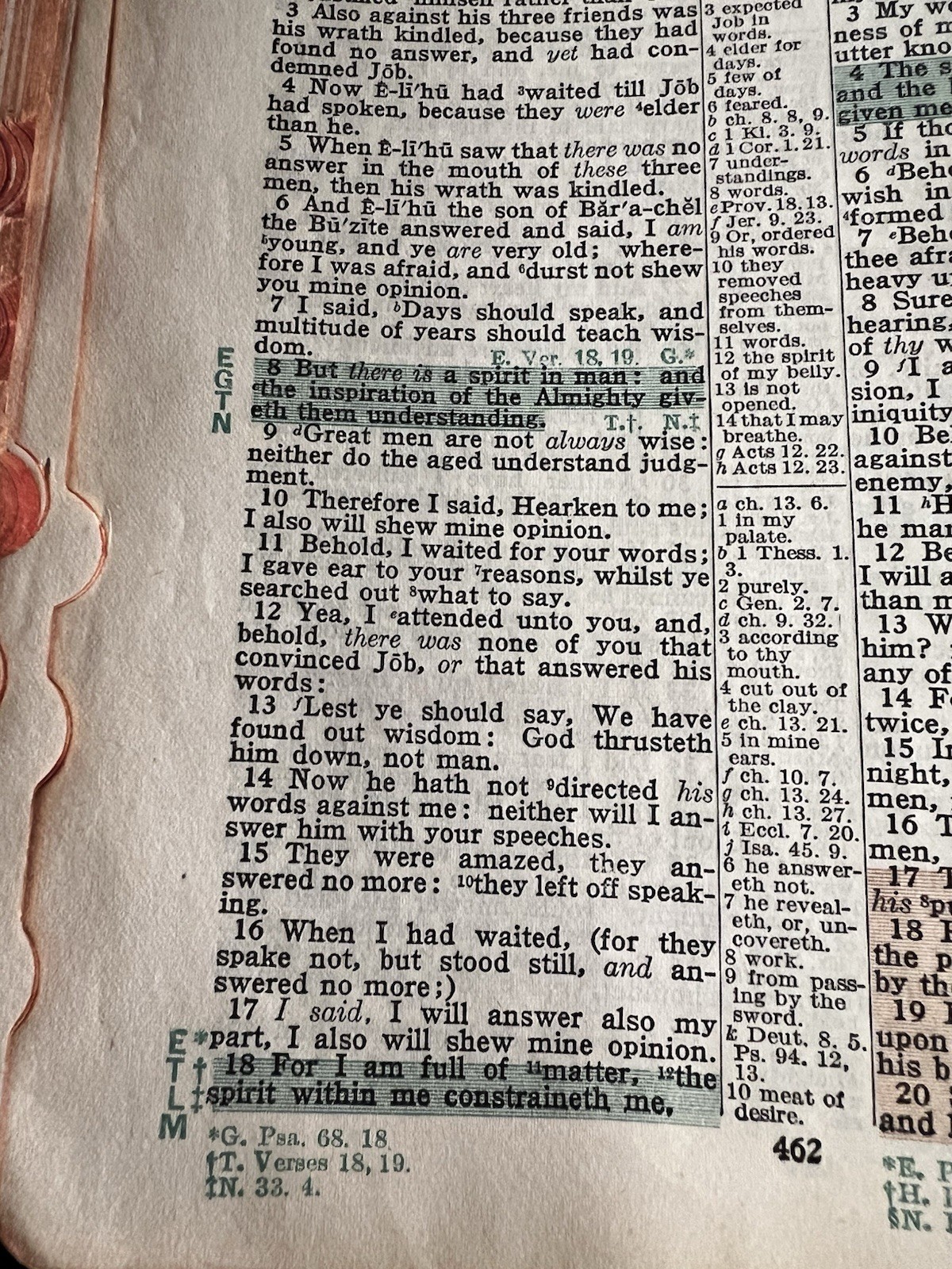 1920s Holy Bible Words of Life Edition Winston Co. Antique Worn Condition
