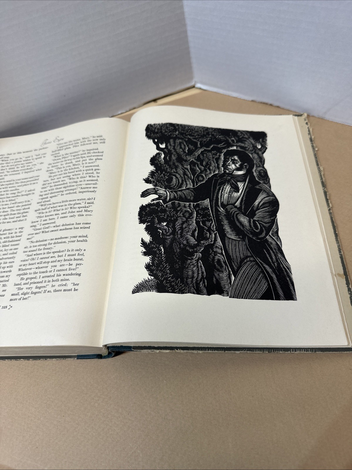 Jane Eyre By Charlotte Bronte Wood Engravings By Fritz Eichenberg 1943 VTG