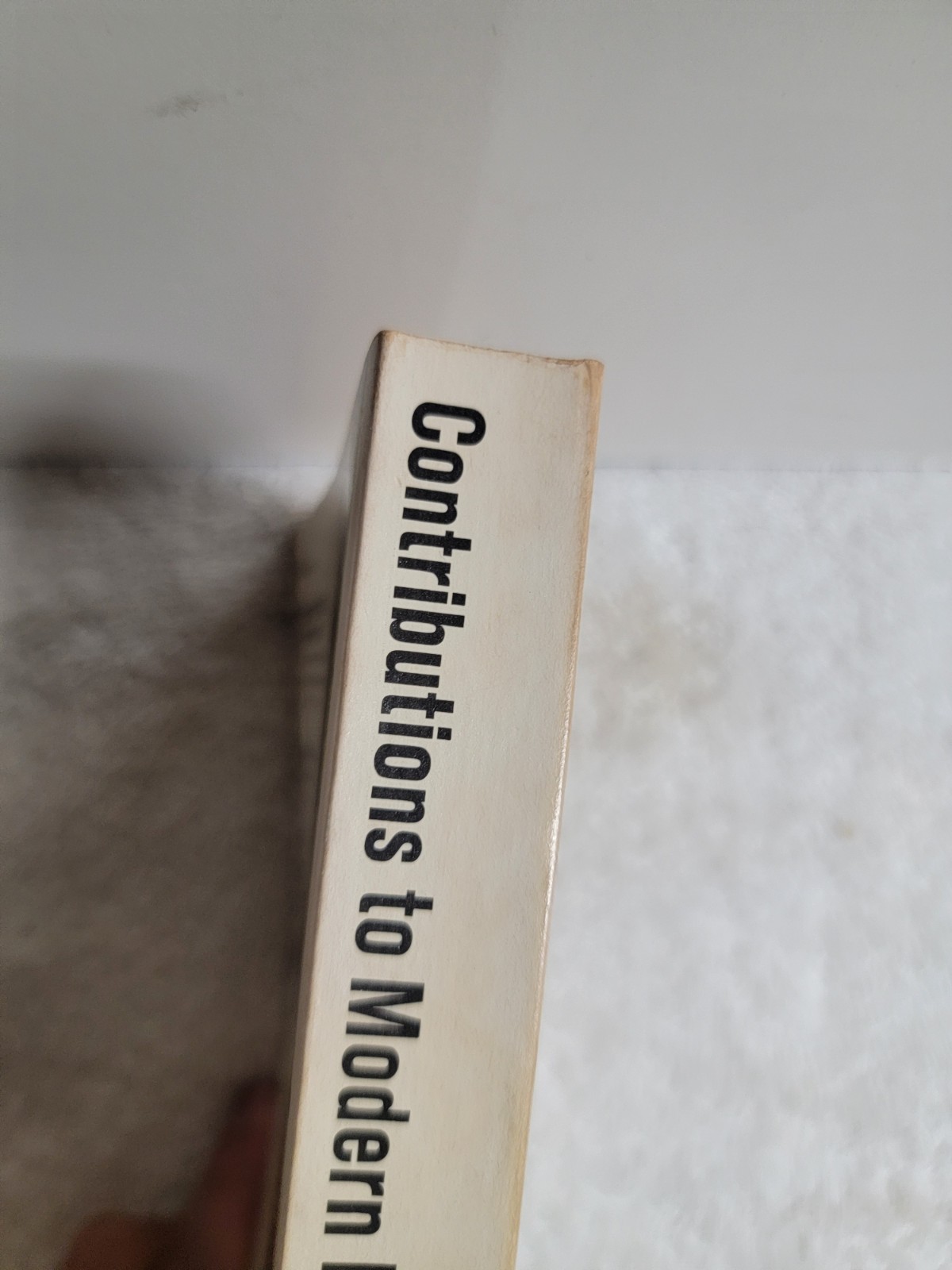 Contributions to modern psychology 1963 2nd ed. Dulany, DeValois, Beardslee