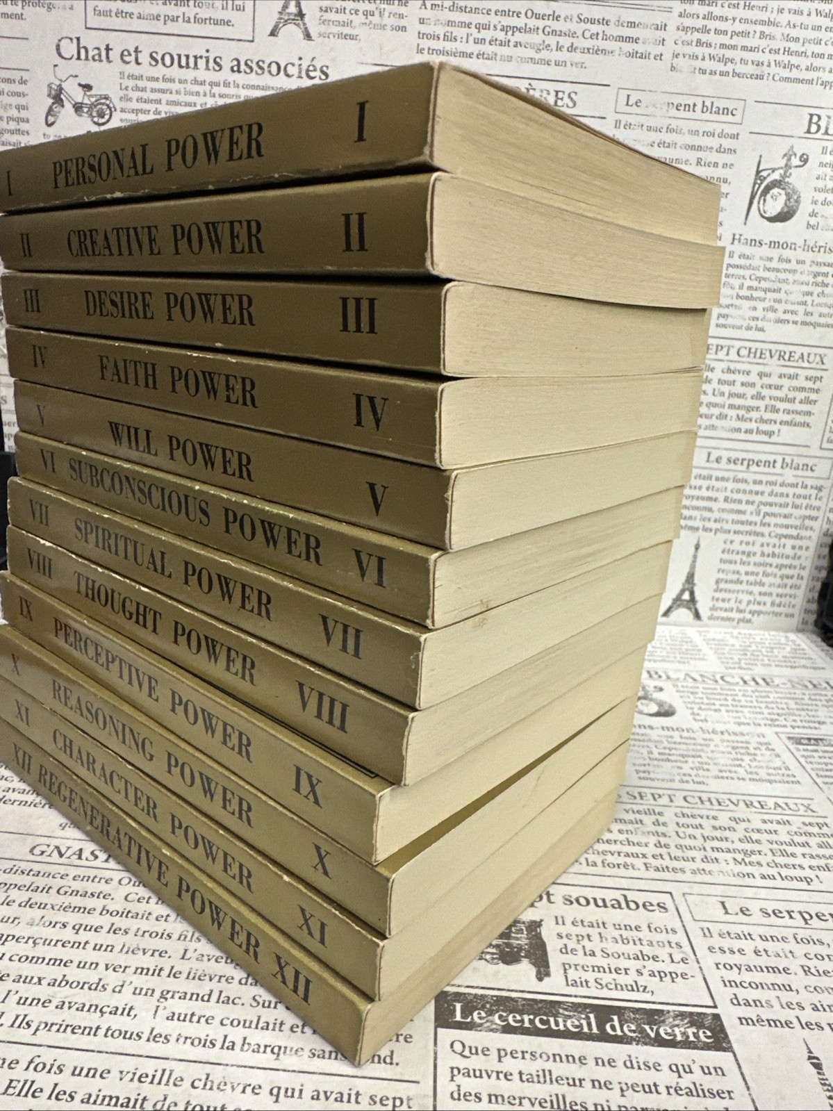 PERSONAL POWER Books-William Walker Atkinson & Edward E Beals RARE Complete Set