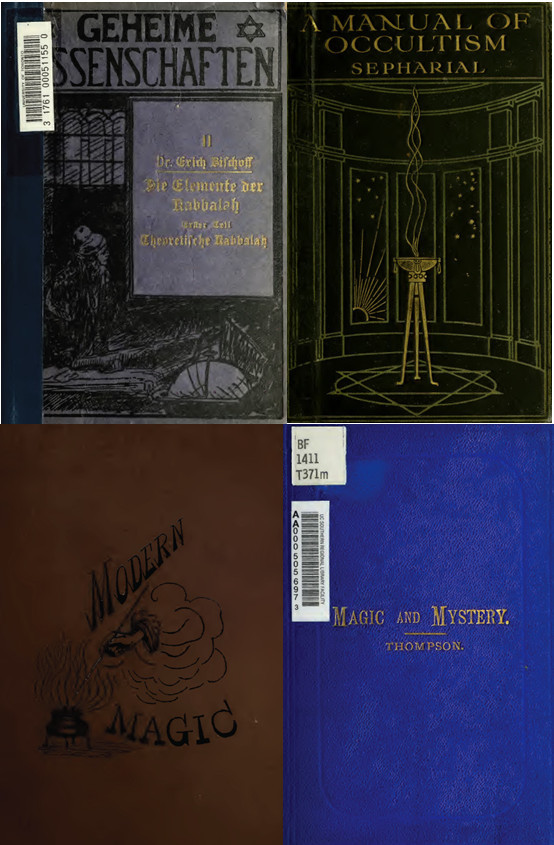185 Old Books on Witchcraft Witch Spell Ghosts Occult Demon Hypnotism on DVD