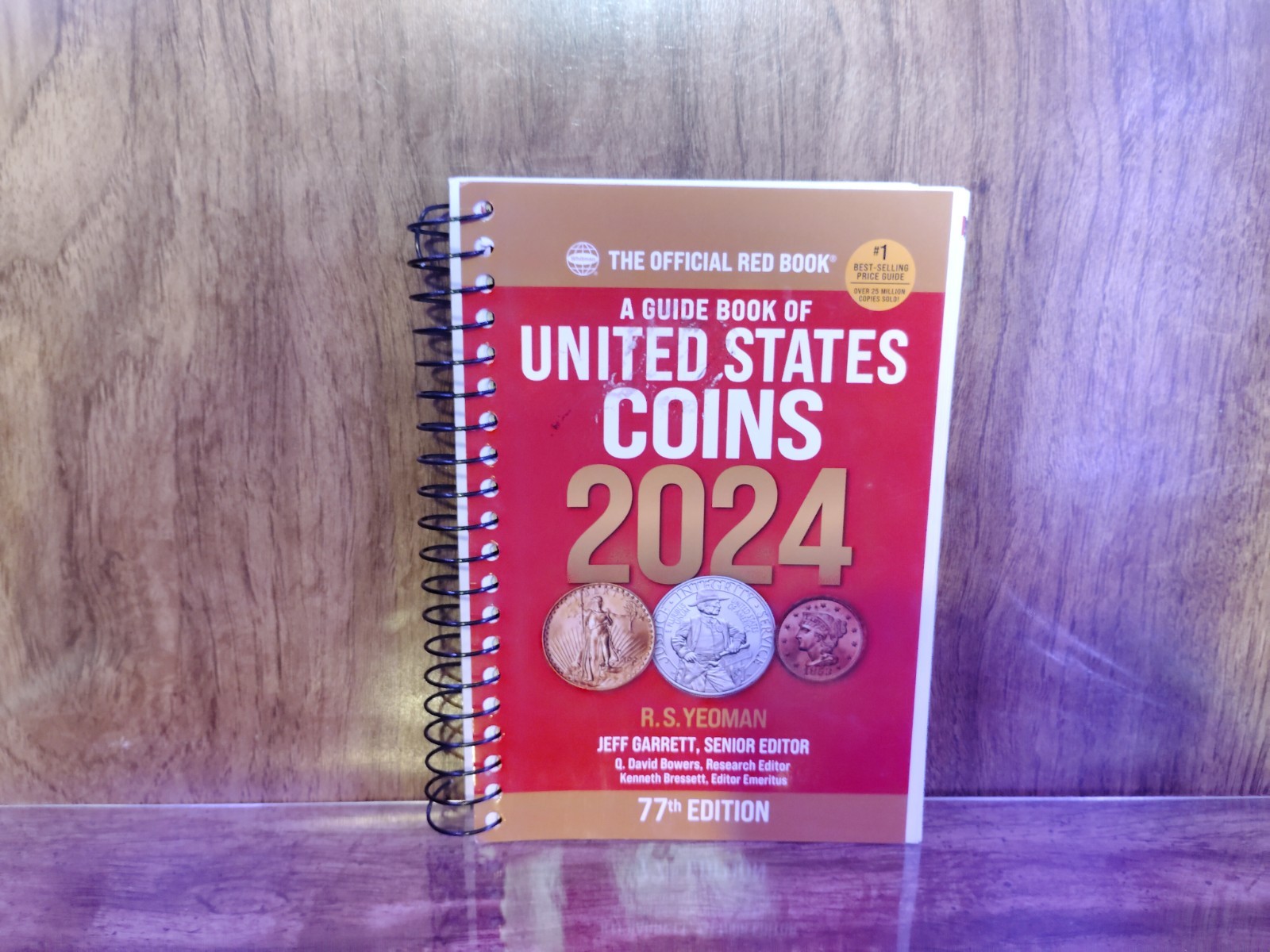 2024 Official Red Book US Coins 77th Edition Spiral Whitman Yeoman Garrett Price