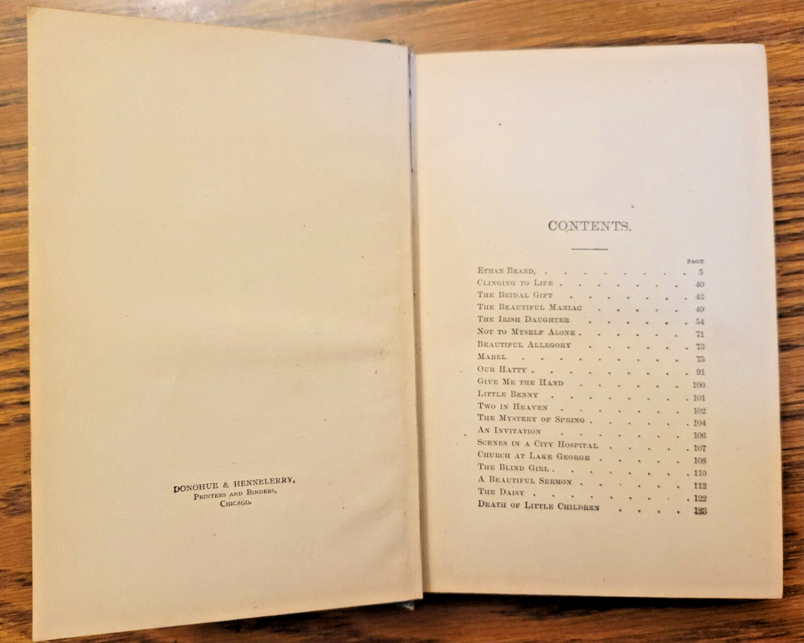 Donohue & Henneberry Caxton Edition Set of Two Books: Favorite Poems & Ethan Bra