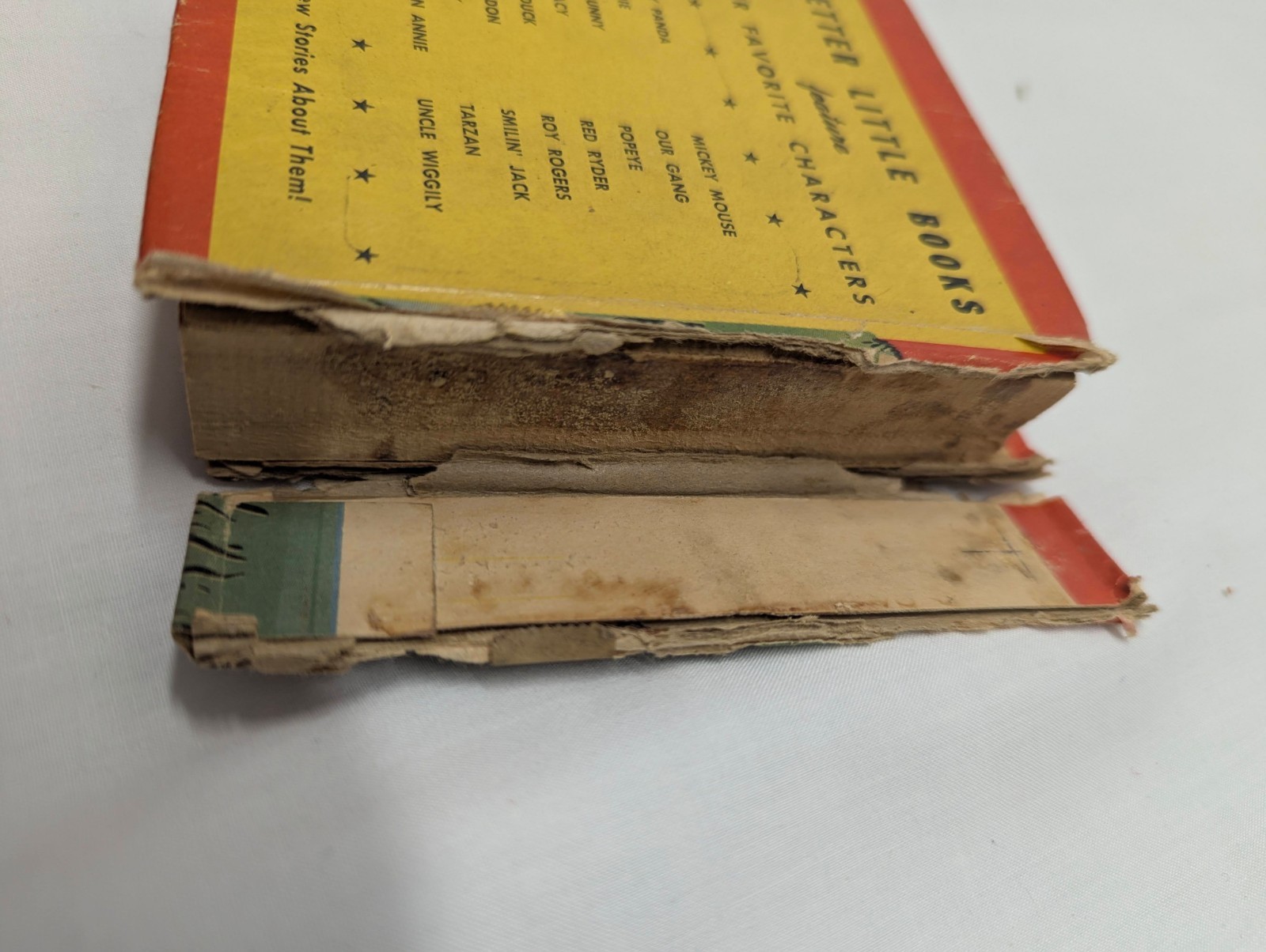 Vintage Better Little Books Lot of 3 Tarzan Bugs Bunny Our Gang Adventures Whitm