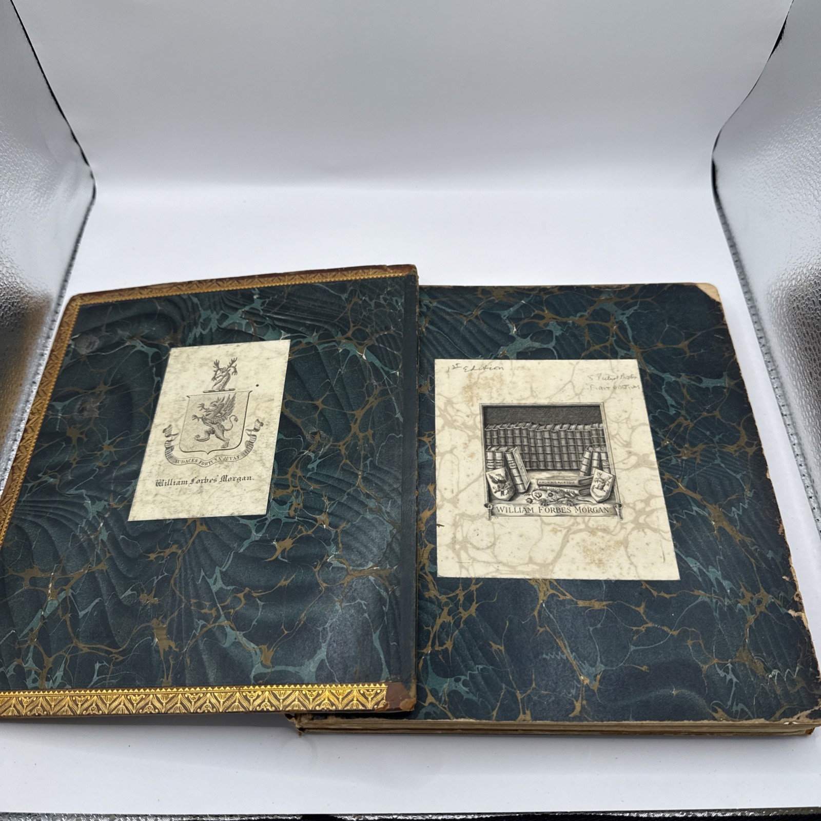 Antique Randolph Caldecott Picture Books 5 Titles Leather Bound 1878-1880