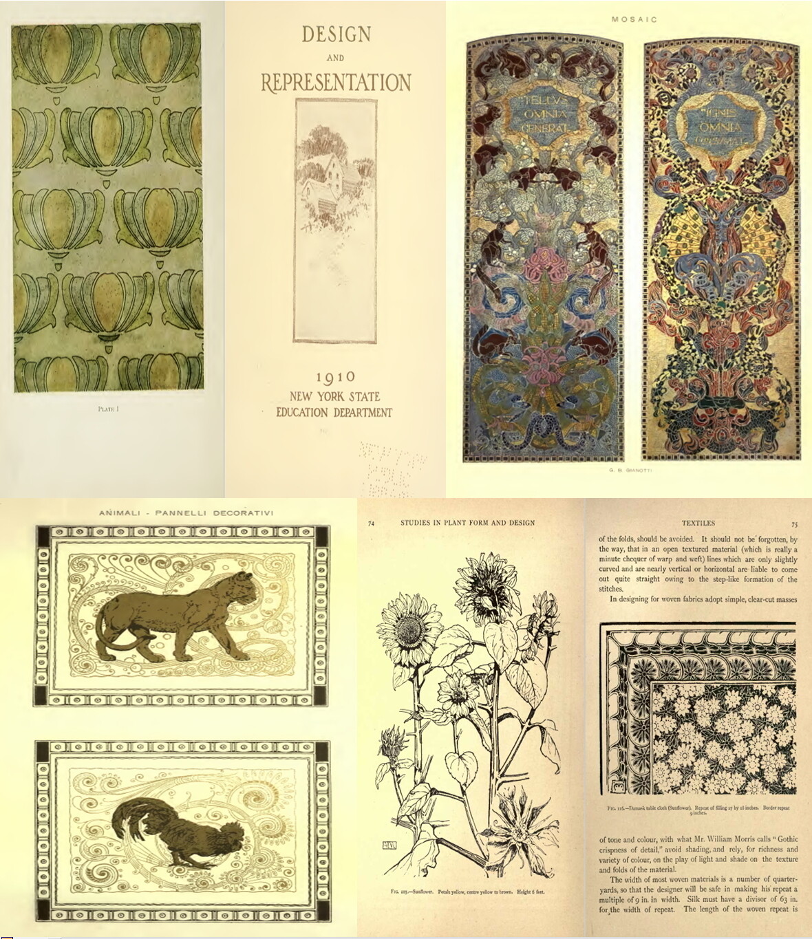 28 Old Books on Art Nouveau Applied Decorative Arts & Graphic Design on DVD