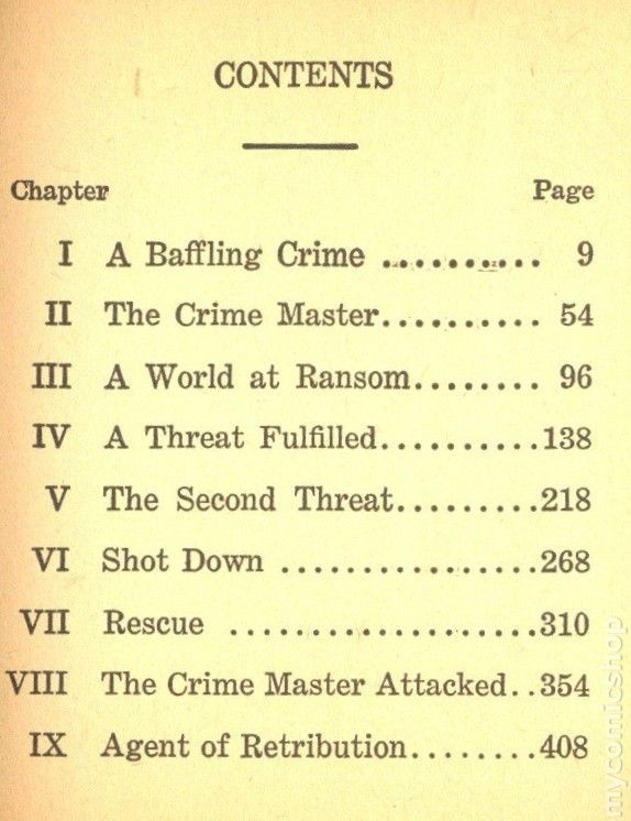 Dan Dunn Secret Operative 48 and the Crime Master #1171 FN+ 6.5 1937