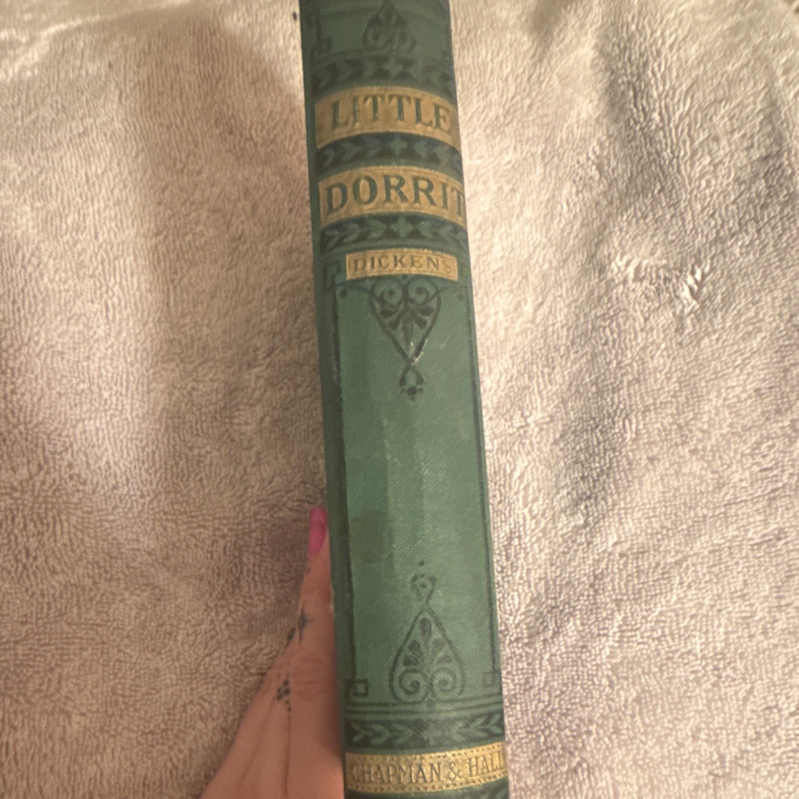 Charles Dickens Little Dorrit Illustrated HC Chapman and Hall Stone From 1875