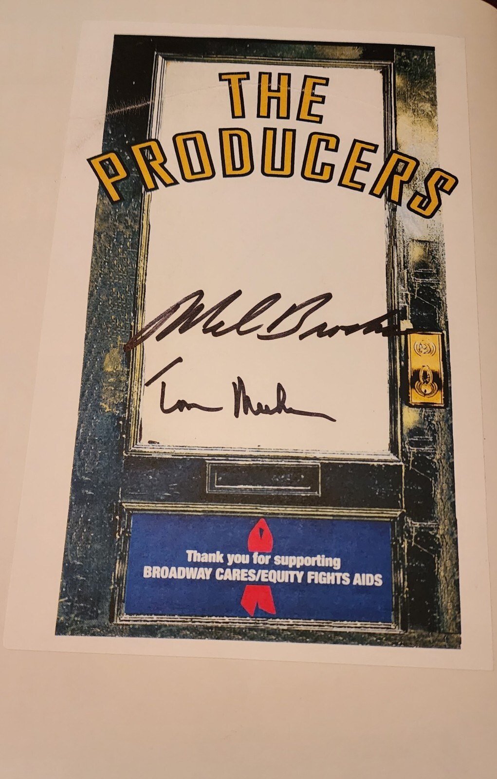Mel Brooks Thomas Meehan Signed The Producers Hardcover Book BCEFA