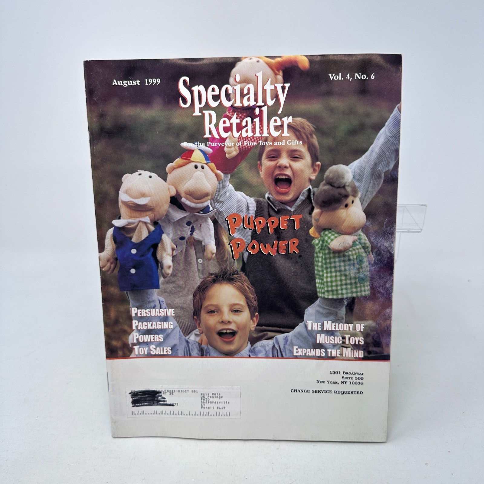 Specialty Retailer Catalog Magazine Technology Toys Gifts August 1999 Vintage