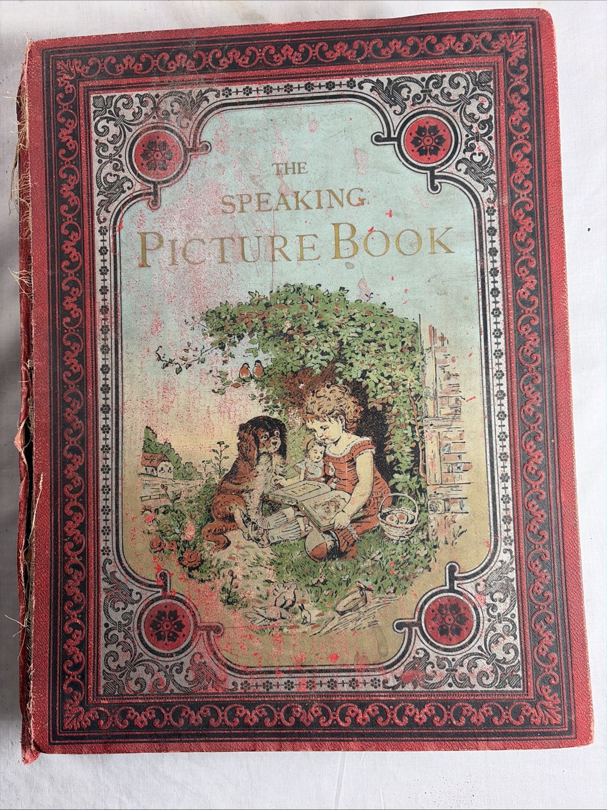 THE SPEAKING PICTURE BOOK New Ed. LONDON H. GREVEL Antique Victorian Germany
