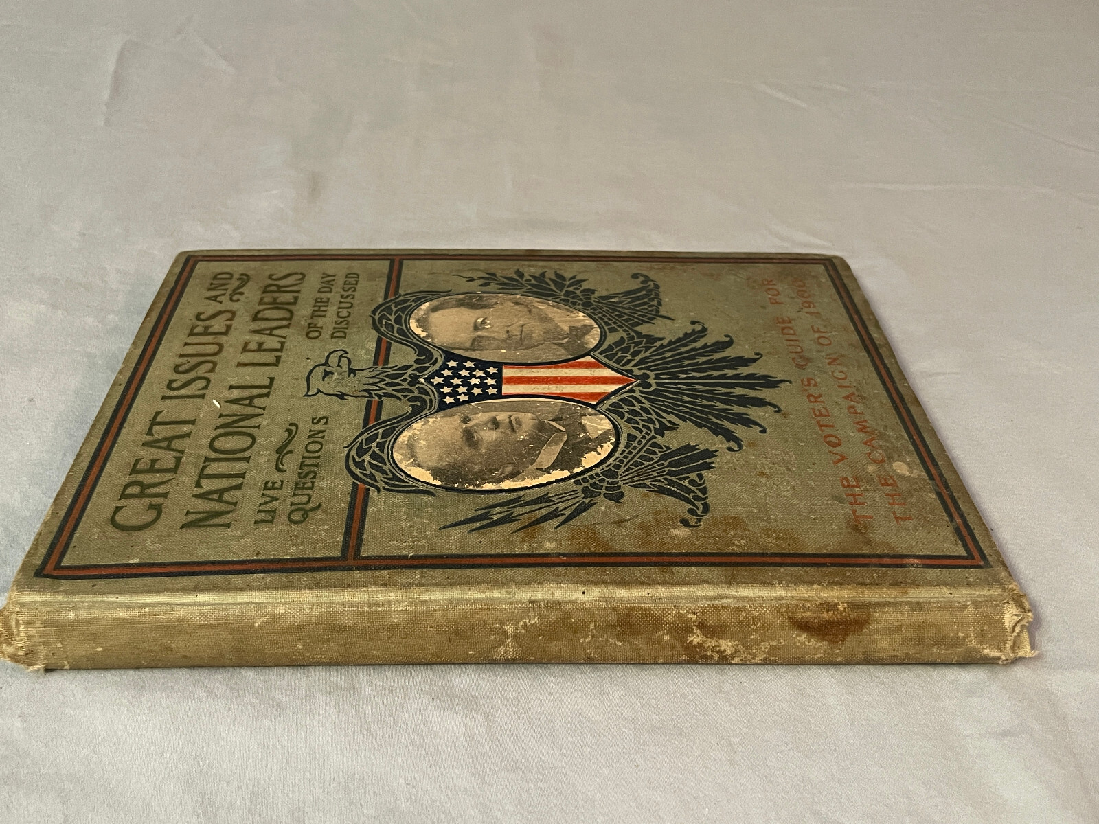 Vintage GREAT ISSUES and NATIONAL LEADERS (Hardcover, 1900)
