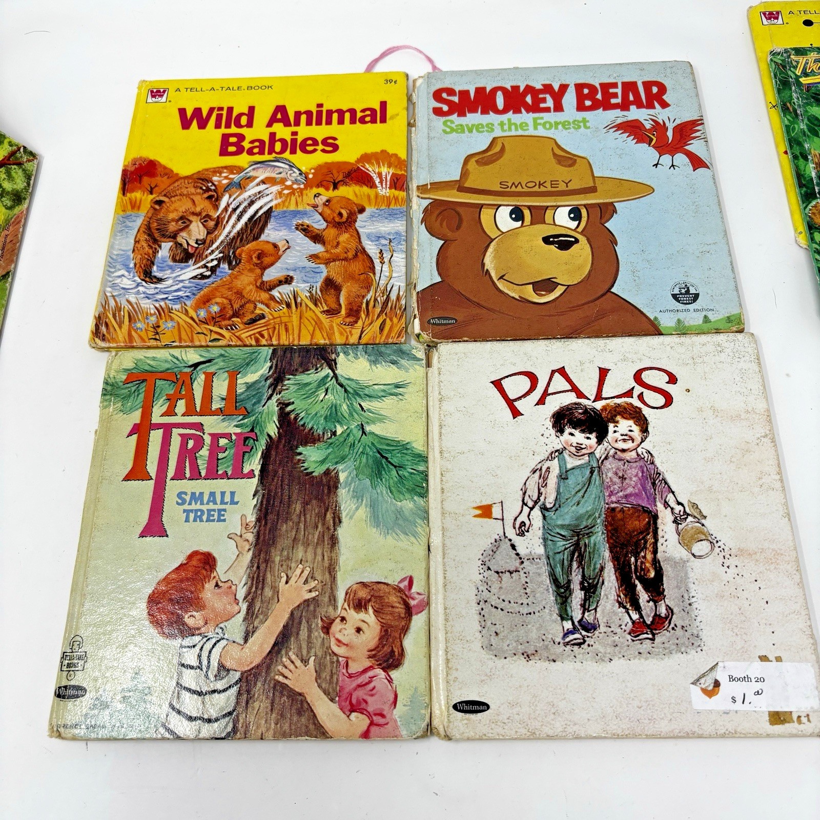 Tell-A-Tale Book Lot of 30 – 29 cent, 35 cent 1940-1970’s Poor condition