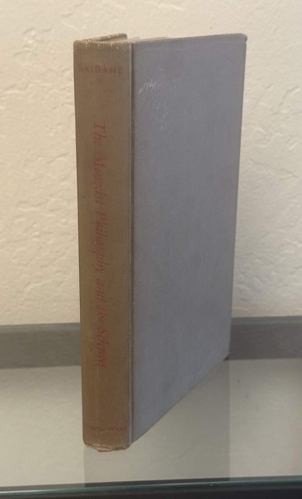 The Marxist Philosophy and the Sciences by J.B.S. Haldane 1939 Hardcover
