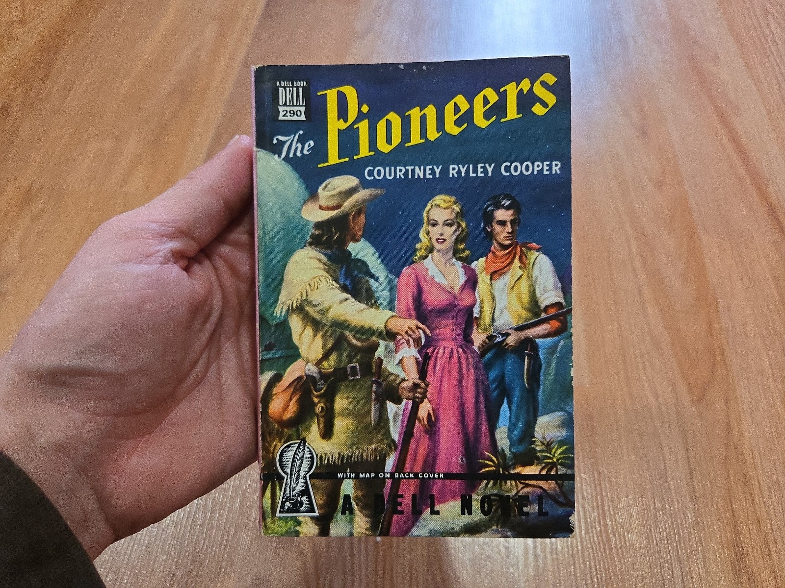 Dell Western VTG PAPERBACK BOOK LOT Zane Grey Pioneers Big Fifty West Texas Law