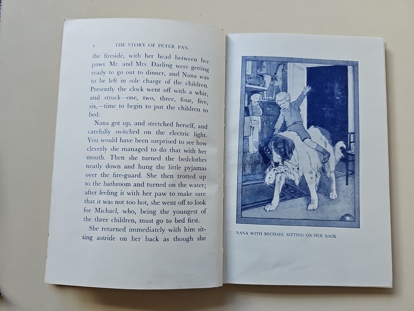 The Story Of Peter Pan By Sir J M Barrie Retold By Daniel O’Connor 1949 HB Book