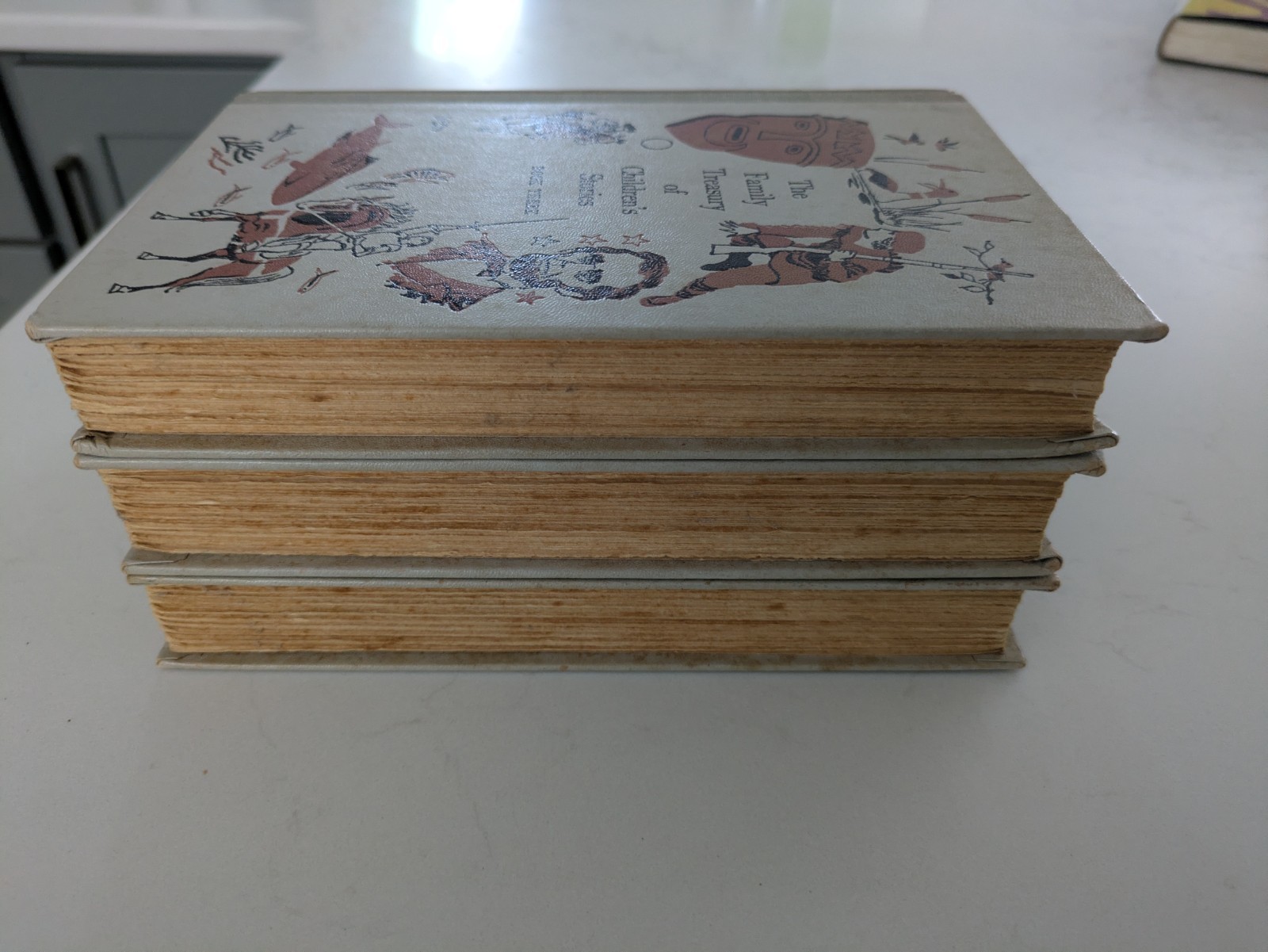 The Family Treasury of Children’s Stories 1956 Full Set Vol 1-3 Vintage Books