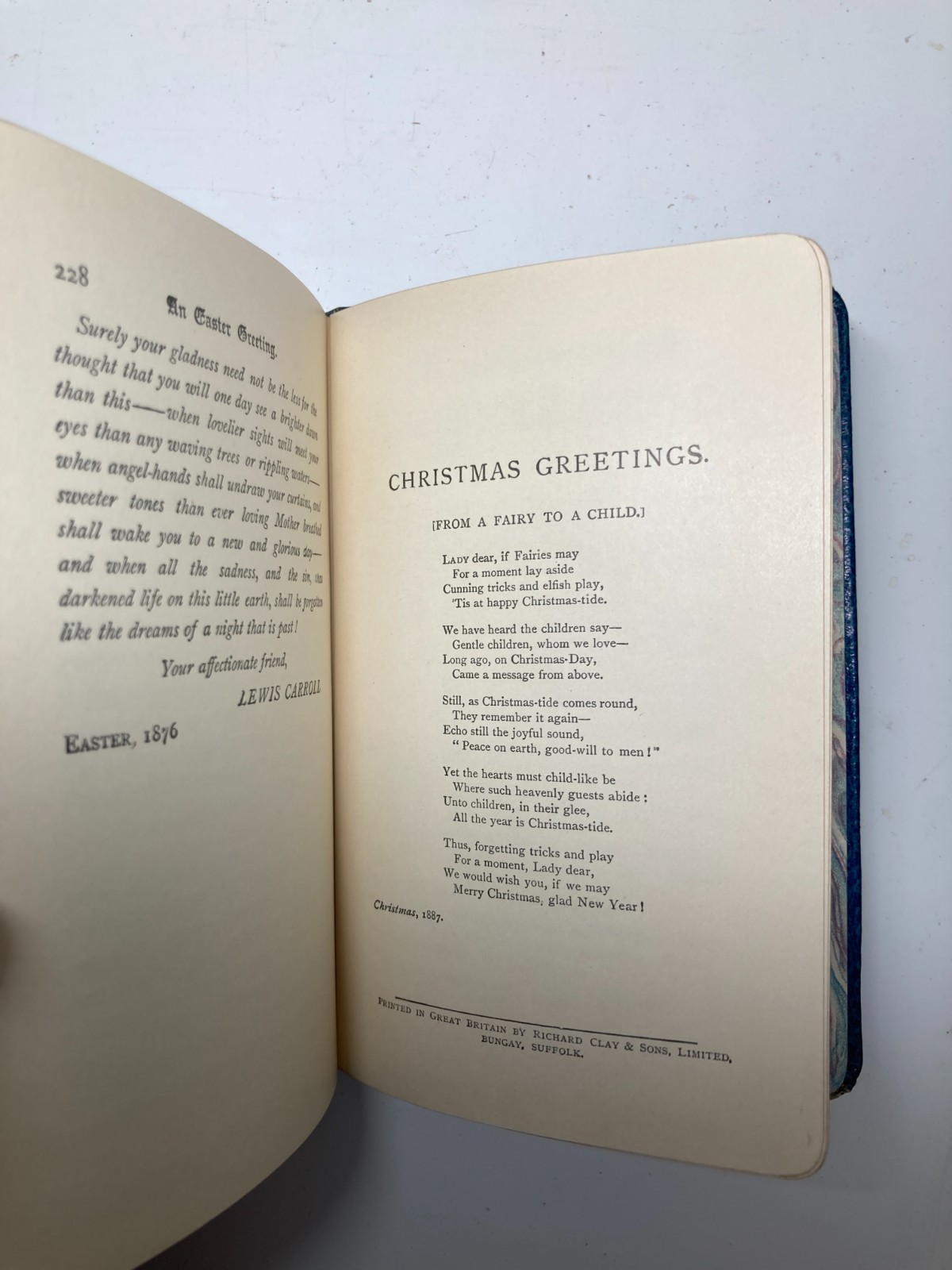 1935 Lewis Carroll LOOKING-GLASS Miniature Full Morocco Leather Tenniel