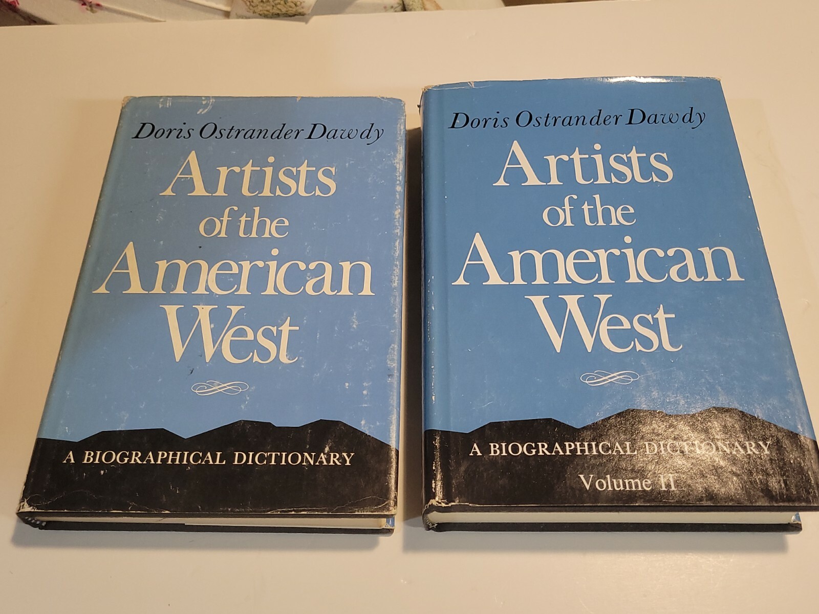 ARTISTS OF THE AMERICAN WEST By Doris Ostrander DAWDY vol 1 & 2, 1st Editions