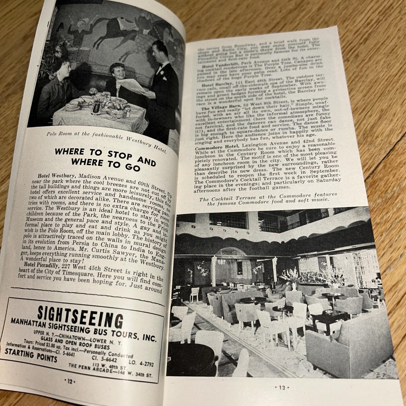Sep 1952 NEW YORK VISITOR NY Guide NEW YORK CENTRAL SYSTEM RR – BELMONT STAKES