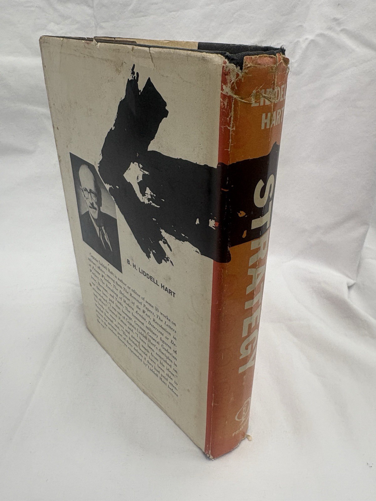 B. H. Liddell Hart Strategy Hardcover Dust Jacket Military War Praeger