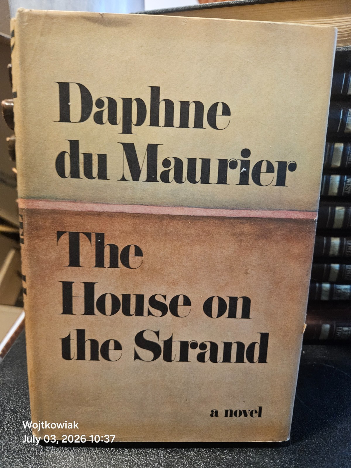 107# Daphne du Maurier 2 Book Lot Parasites 1950 House on Strand 1969 HC