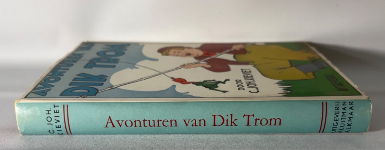 Vintage Dutch Children’s Book Avonturen van Dik Trom C. Joh. Kieviet 13e Druk