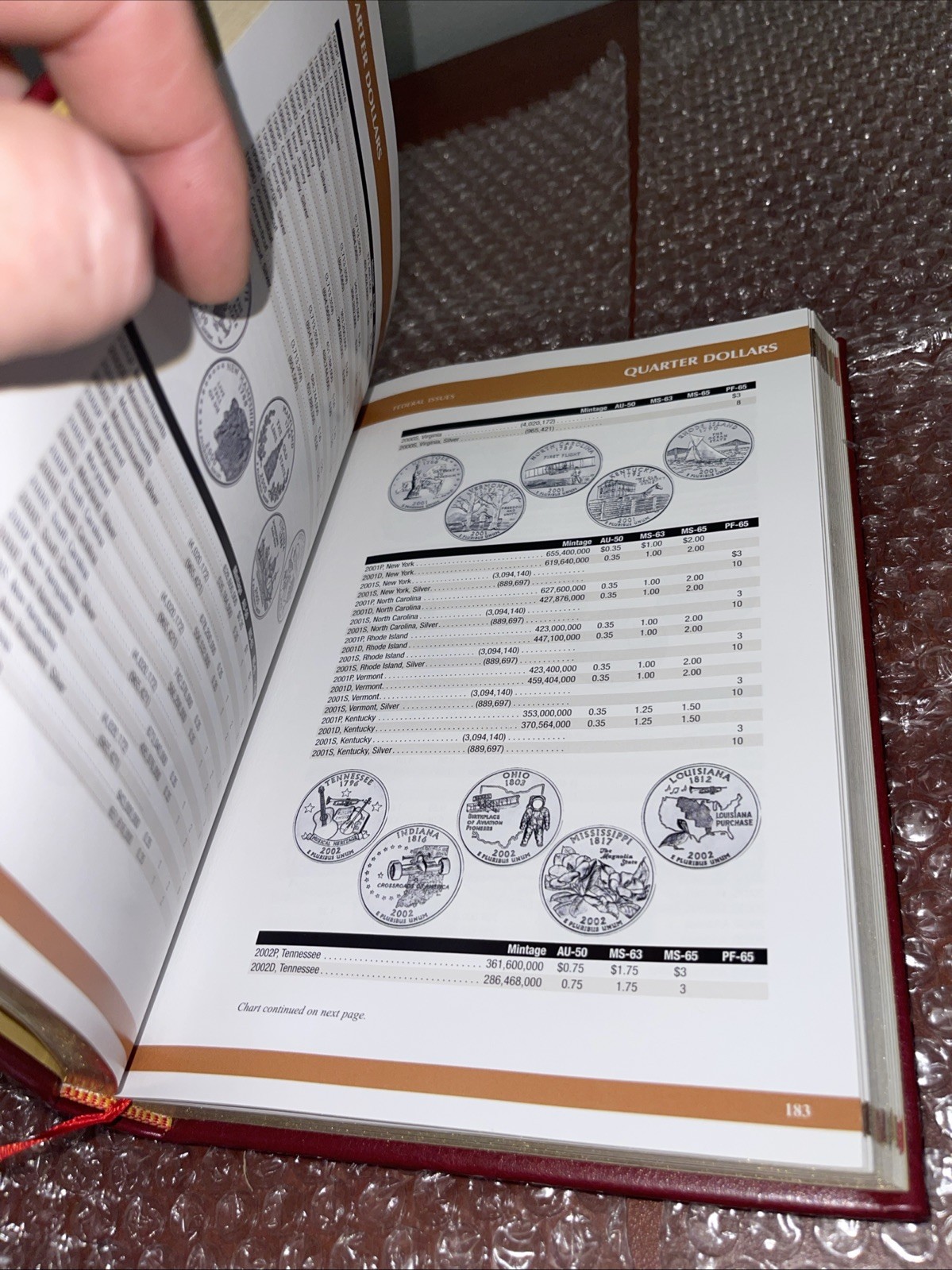 The Official Red Book Guide United States US Coins 2017 Leather Limited Edition
