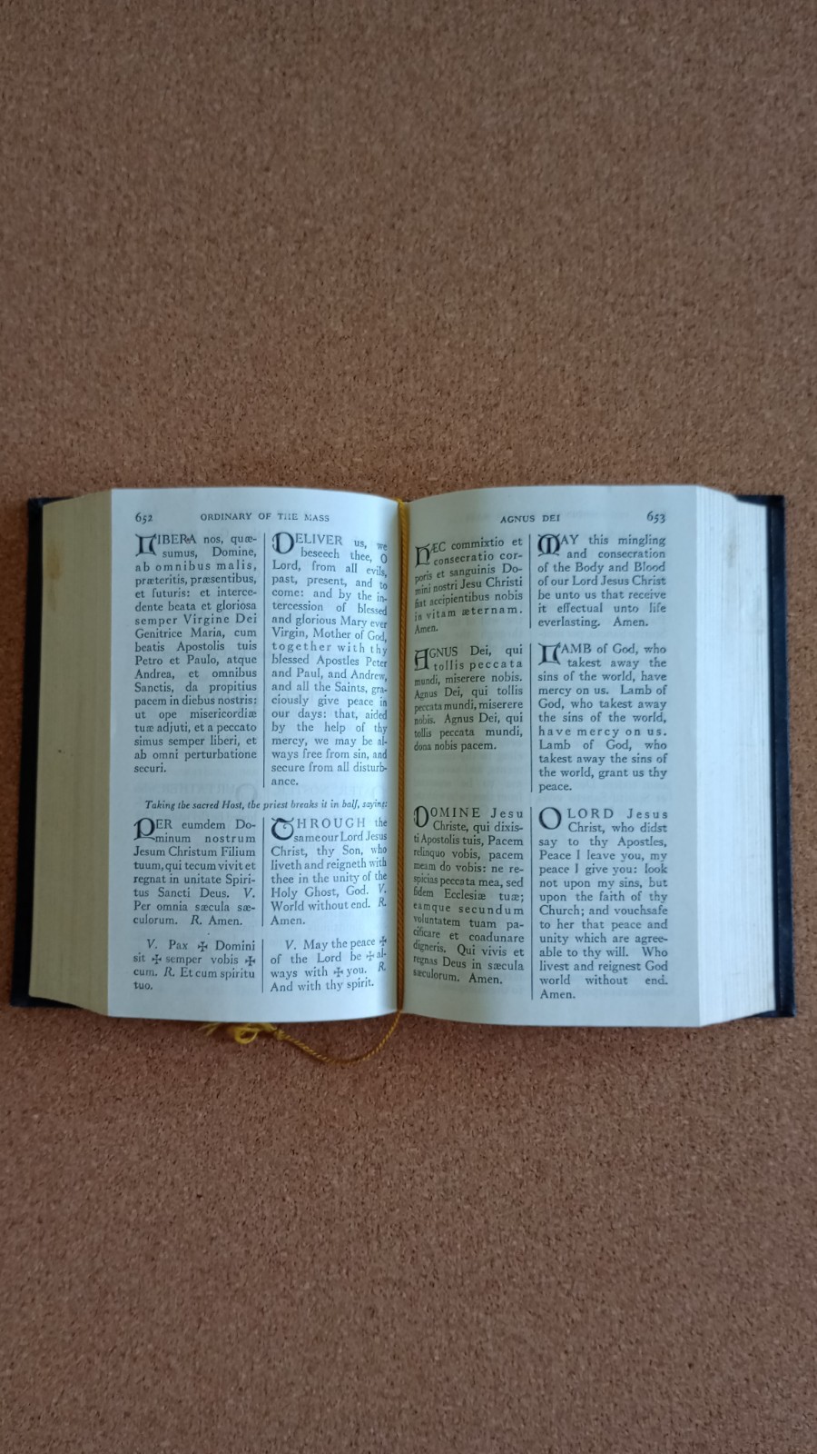 1943 THE CATHOLIC MISSAL P. J. Kennedy & Sons, by the Rev. C. Callan/J. McHugh
