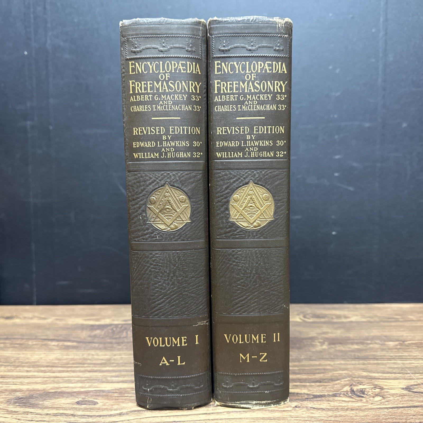 An Encyclopedia of Freemasonry Vol I & II, MacKey, Revised Masonic Co. 1927