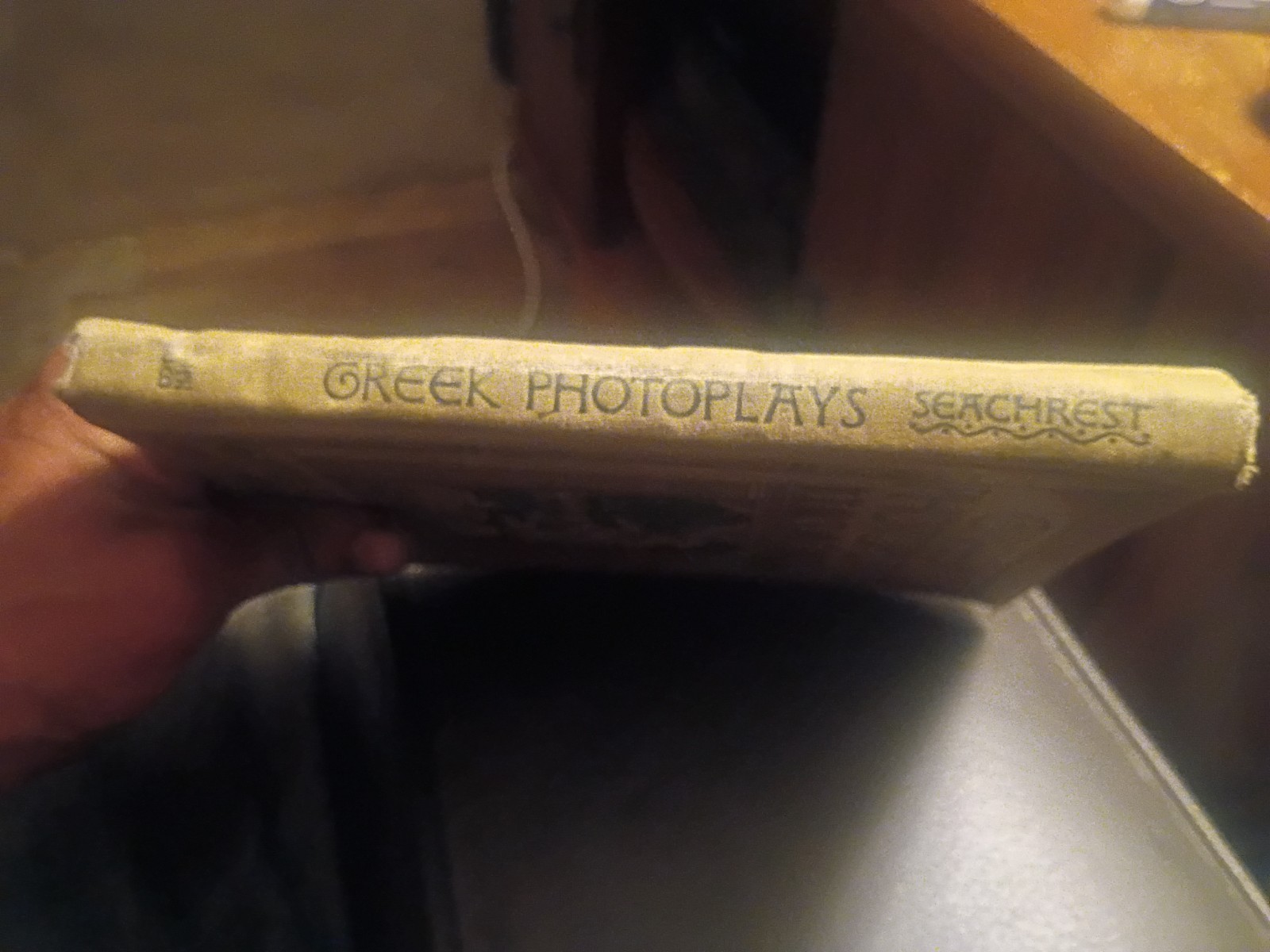 ANTIQUE BOOK GREEK PHOTOPLAYS BY EFFIE SEACHREST ILLUSTRATED BLASHFIELD 1916