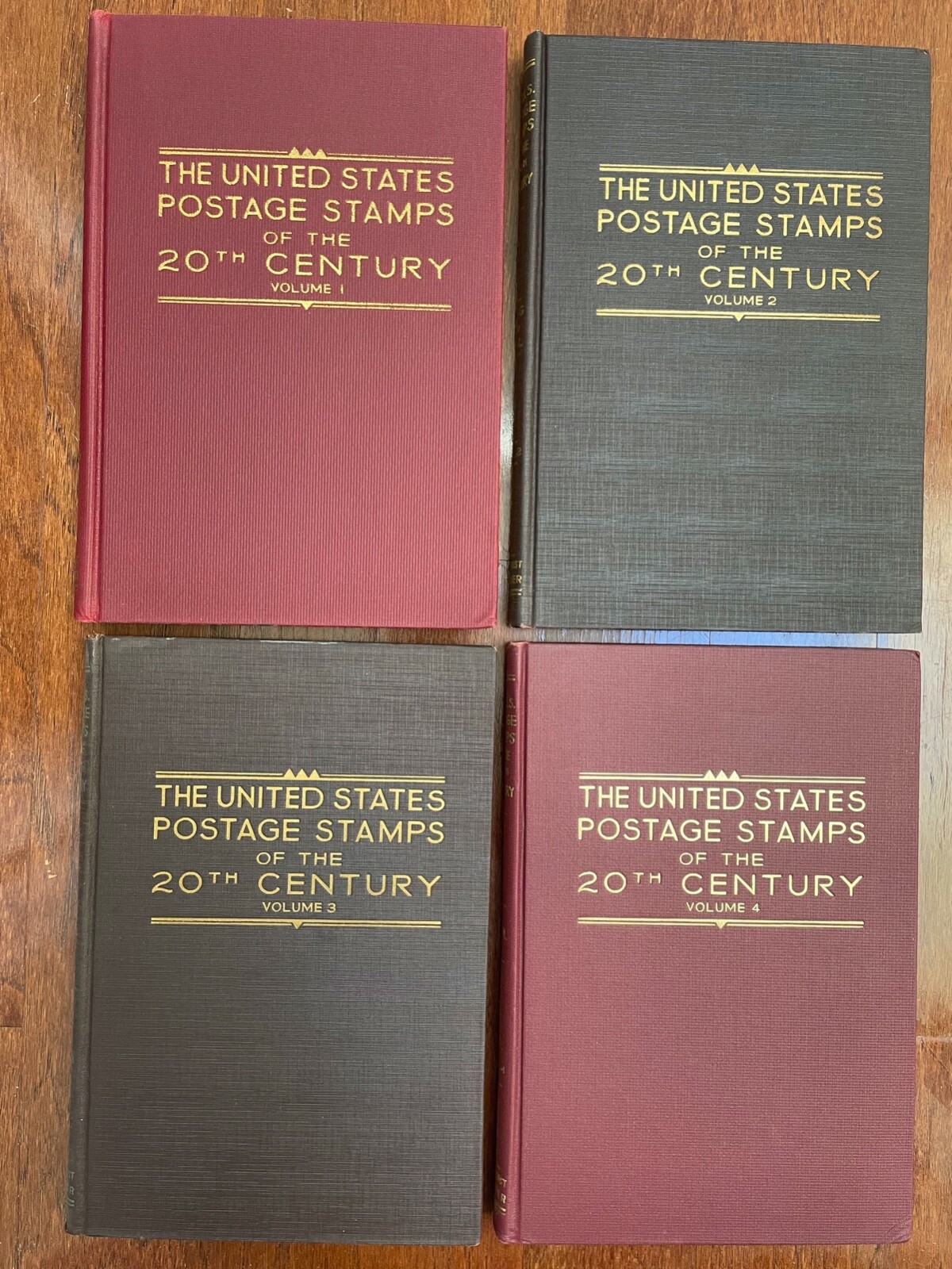 UNITED STATES POSTAGE STAMPS OF TWENTIETH CENTURY 4 Vols Johl – HBDJ 1934-38 HTF