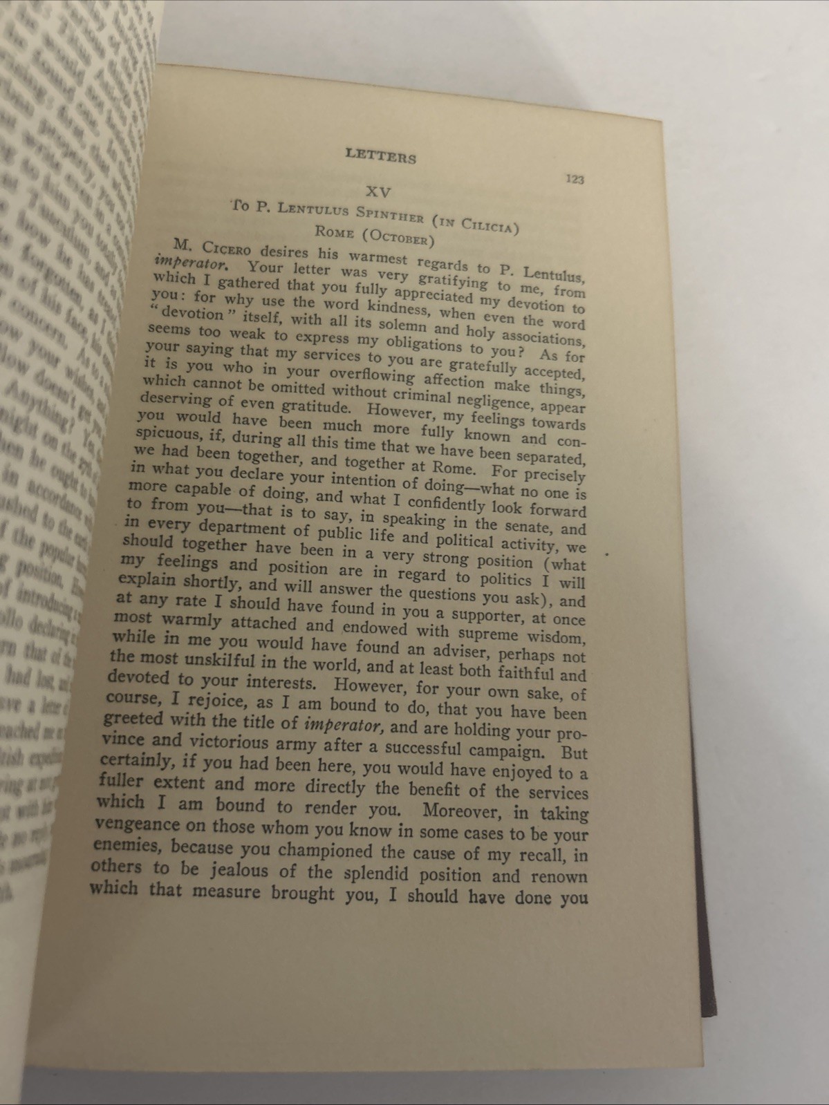 The Harvard Classics Vol 9: Letters & Treatises Of Cicero & Pliny Hardback c1909