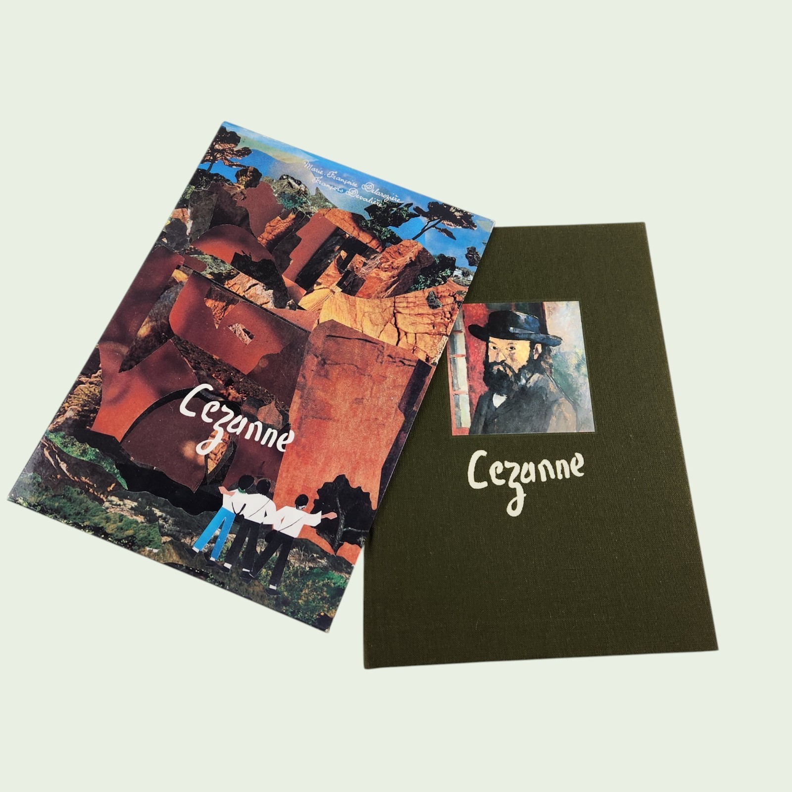 Cezanne Life & Art Book 1988 HC w/ Slipcase • Illustrated • French Text • VTG