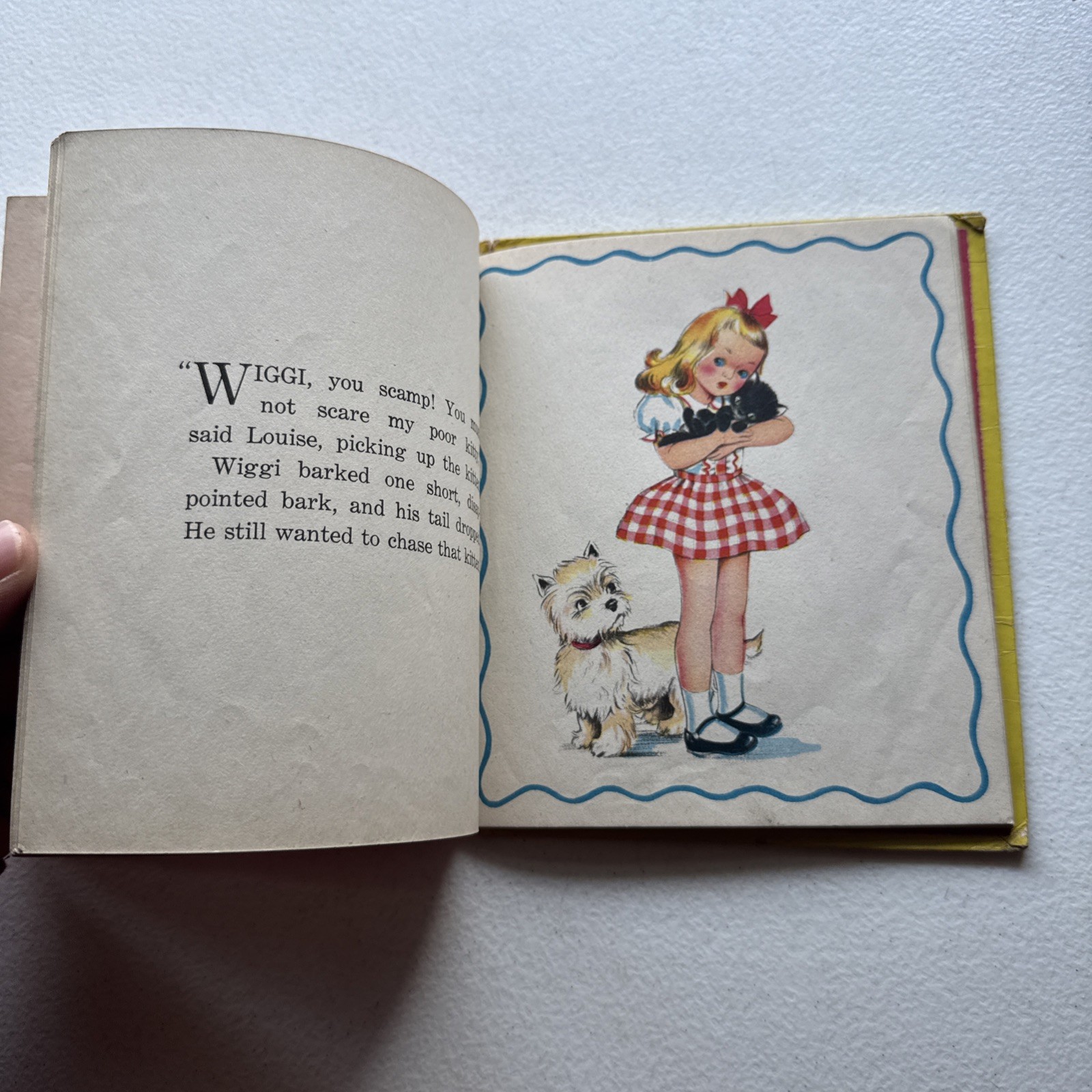 Poor Kitty By Elizabeth Tedder 1945 Vintage Kids Book Whitman Publishing Company